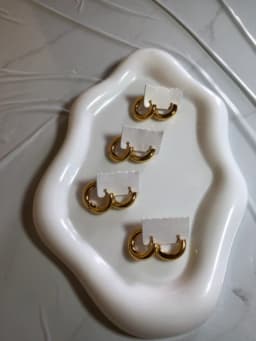 Mini hoop earrings